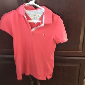 Tommy Hilfiger short sleeve coral
